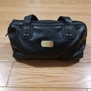 Tommy Hilfiger Faux Pebbled Leather Satchel Bag